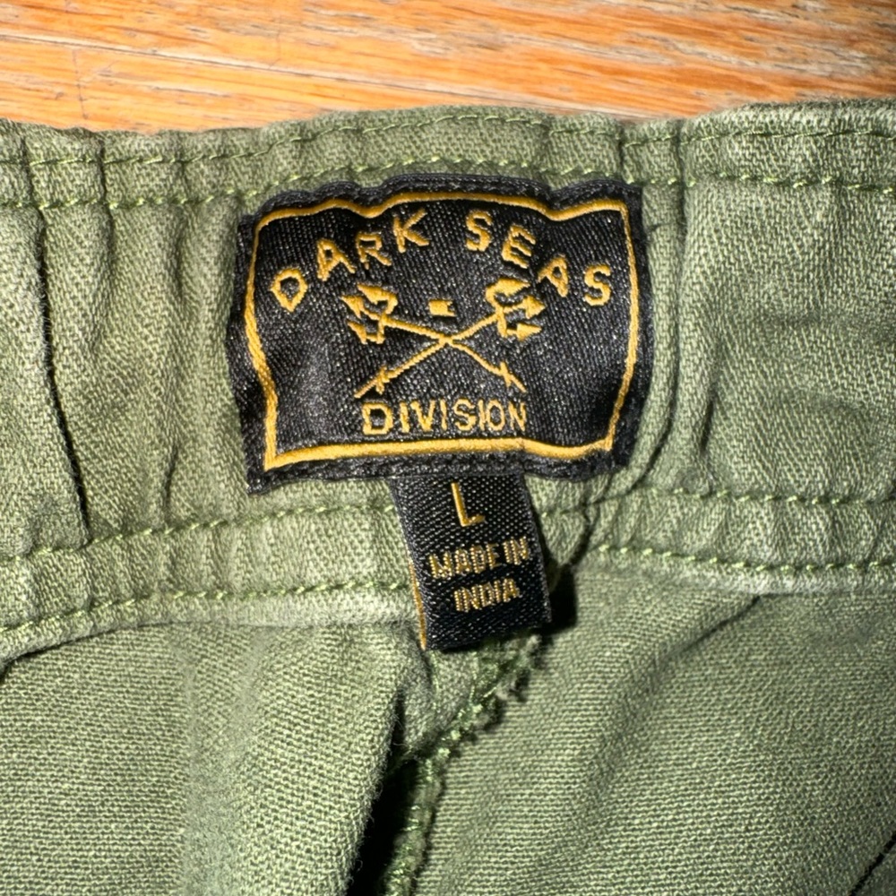 Size Large men’s shorts , dark seas